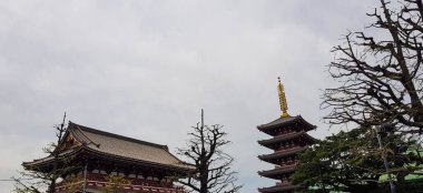 Tokyo, Japan in July 2019. Senso-ji is an ancient Buddhist temple located in Asakusa, Tokyo, Japan. This building is the oldest temple in Tokyo, formerly affiliated with the Tendai sect of Mahayana Buddhism