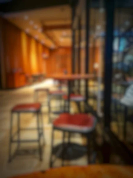 Defocused Blurred Photo Interior Starbucks Cafe East Jakarta Tables Chairs — Stockfoto