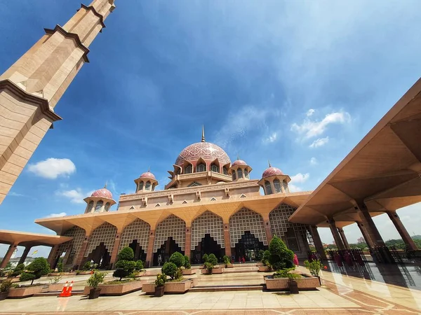 Putra Jaya Malajsie Května2023 Putra Mešita Nebo Malajsii Masjid Putre — Stock fotografie
