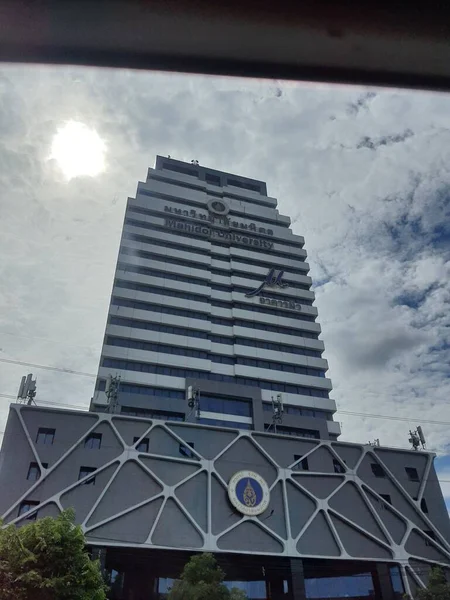 Bangkok Thailand Juli 2023 Die Fassade Des Gebäudes Der Mahidol — Stockfoto