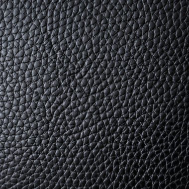 düz siyah deri dokusu