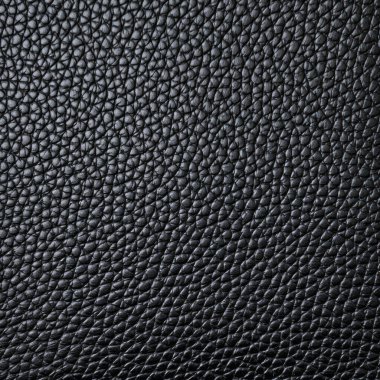 düz siyah deri dokusu