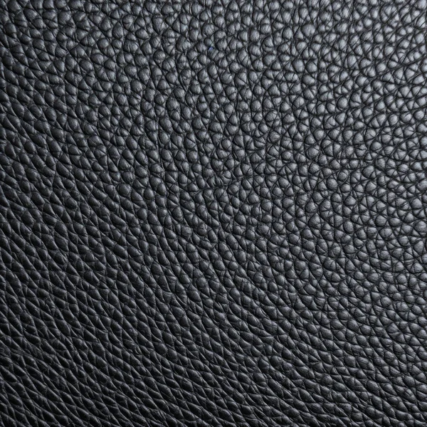 Плоска Порожня Чорна Шкіряна Текстура — стокове фото