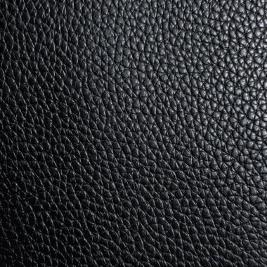 düz siyah deri dokusu