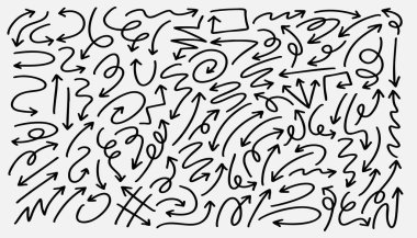 El çizimi ok vektörü kümesi