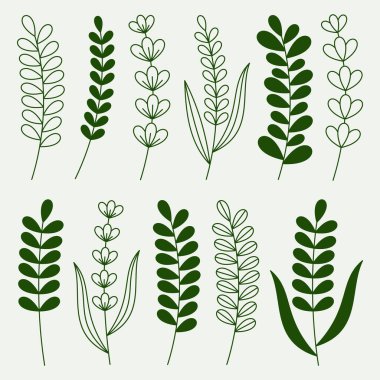 Dal kümesi ve vektör bırakır