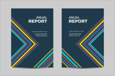 Broşür, Yıllık Rapor, Dergi, Poster, Şirket Sunumu, Portföy, Flyer, Infographic için şablon vektör tasarımı,