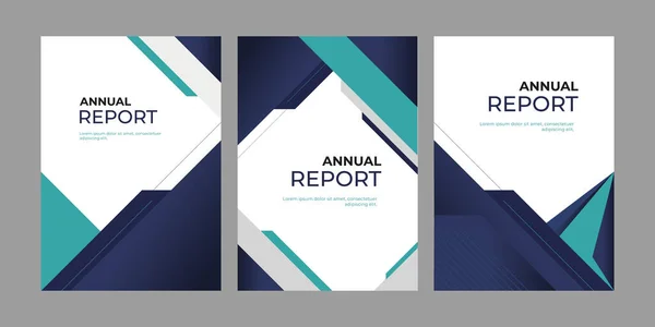 Brochure Template Layout Cover Design Annual Report — Stock Vector