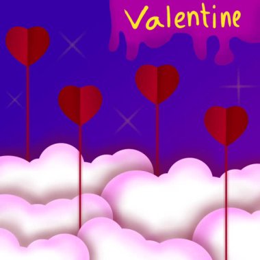 Sevgililer Günü için arkaplan renkleri