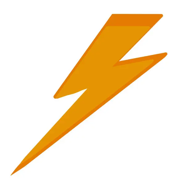 Blitz Symbol Logo — Stockfoto