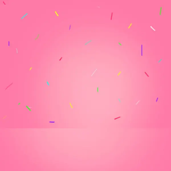 pink confetti background. falling pink confetti.