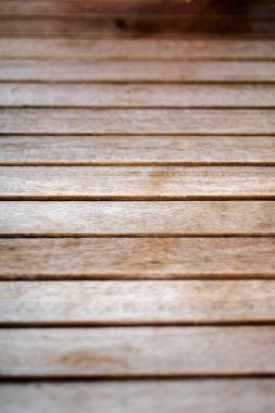 Wooden slats. Textured background of natural wood lining line.