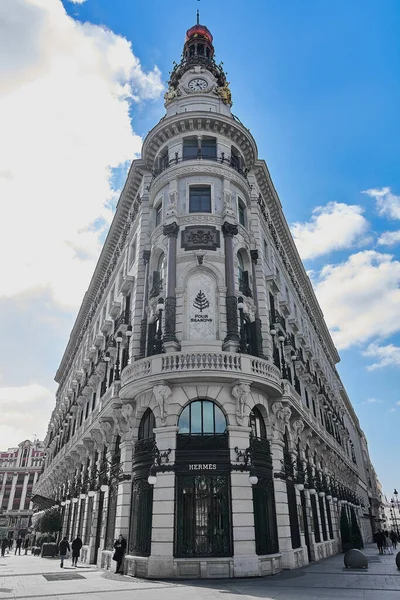 Madrid Spanyolország 2023 Március Négy Évszakos Hotel Madridban Lábainál Alonso — Stock Fotó