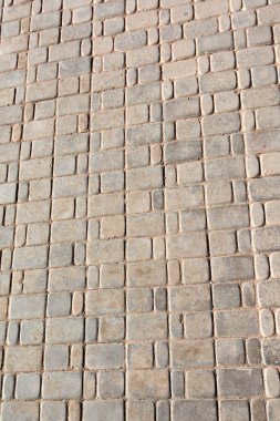 Eski kaldırım kaldırımının soyut arkaplanı