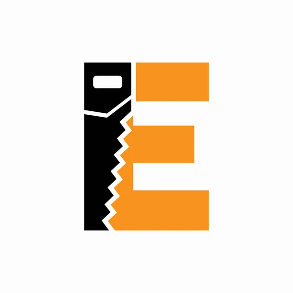 Sah Logo Design Auf Letter — Stockvektor