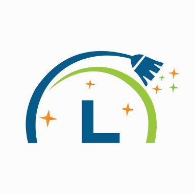 L harfi üzerinde Temizleme Logosu ve Sembolü, Ev Temizliği İşareti