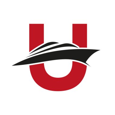 U harfi üzerindeki ilk gemi logosu, Tekne Sembol Şablonu ile Donanma İşareti