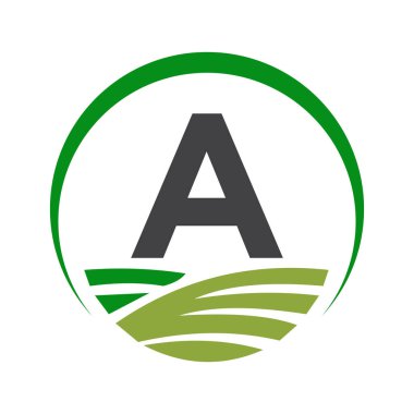 Tarım Logosu Tarım Sembolü İçin Bir Konsept