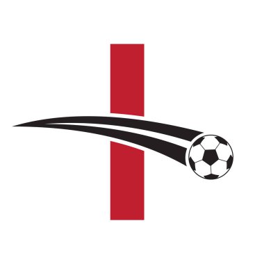 Futbol logosu, hareket eden futbol sembolüyle kavramsallaştırdım. Futbol İşareti