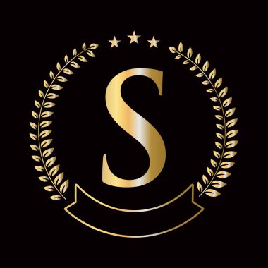 S Harfi Eğitim, Üniversite ve Akademi Sembolü Logosu