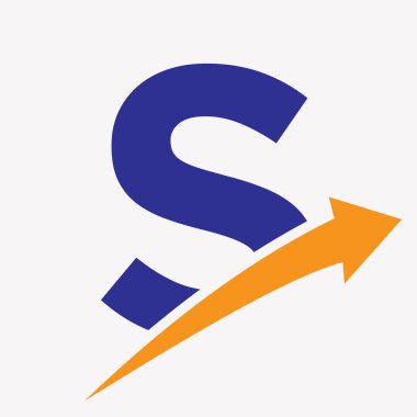 S Oku Baş Harfi Logosu Mali Sembol ve Ekonomi İmza Yatırım Logosu