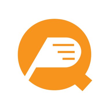 İlk harf Q Golf Logosu Tasarımı Golf Sopası, Spor Konsepti