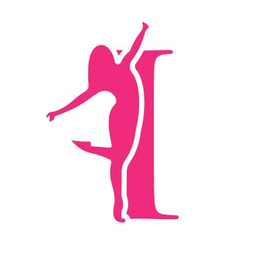 Kozmetik ve Botanik Sembolleri İçin Kadın Simgesiyle Tasavvur Ettiğim Mektuptaki İlk Moda Logosu