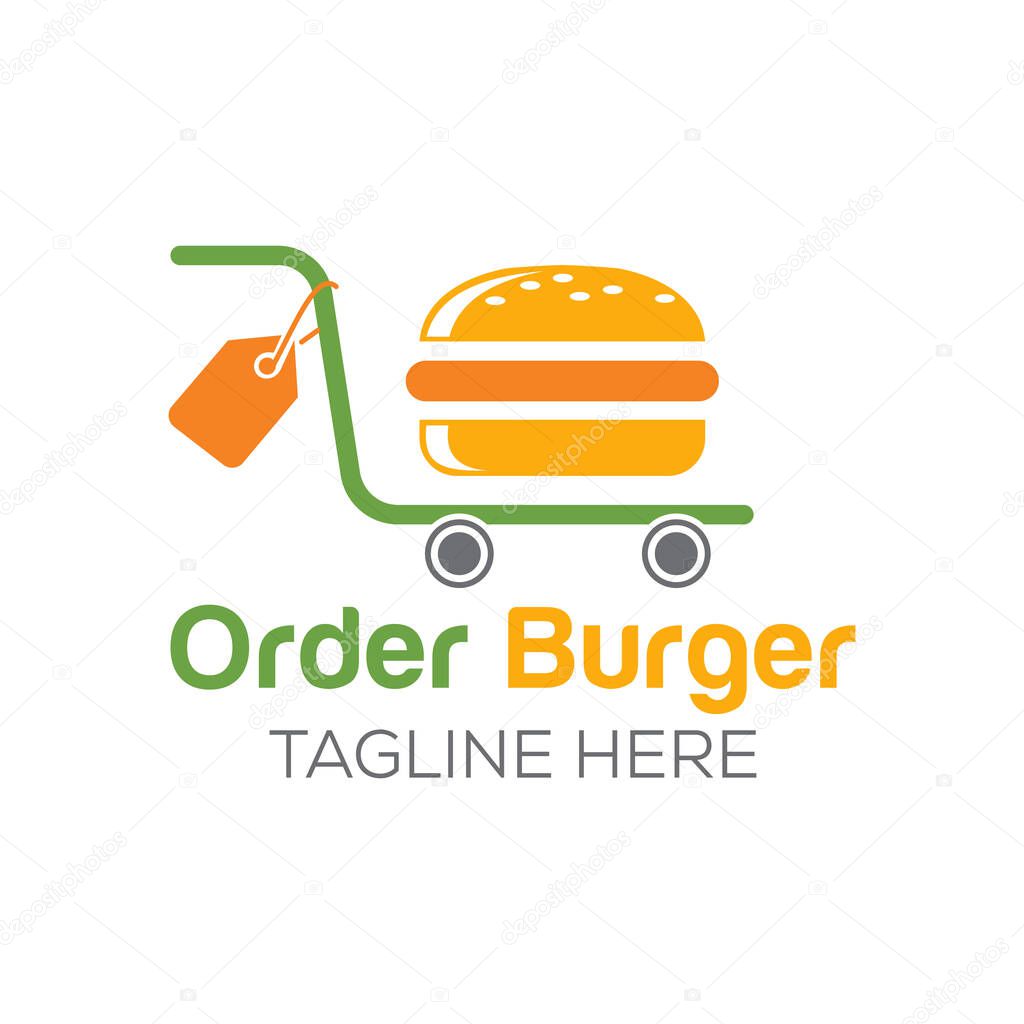 Buy Online Burger Logo Design For Restaurant And Cafe Symbol