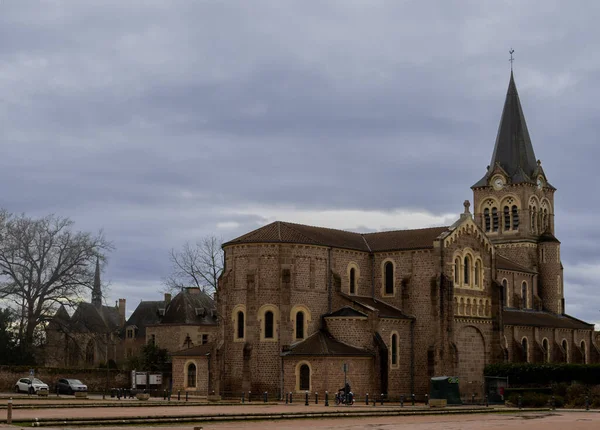 Saint-Jean-Baptiste church in Lapalisse France. Auvergne-Rhone-Alpes region. department of LAllier.