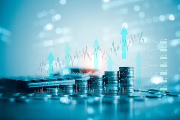 Ekonomide hızlı bir büyüme gösteren borsa tablosu, teknoloji yatırımları ve finansal veriler iş ve finans alanlarındaki önemli eğilimleri vurguluyor. Hisse, pazar, grafik, tablo, finans, iş.