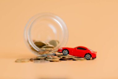 İş otomobili konsepti büyümesi stratejik mali yönetim, para yatırımı, yatırım bankası, emlak, ekonomik kalkınma, para tasarrufu, yatırım yığını, yatırım ekonomisi...