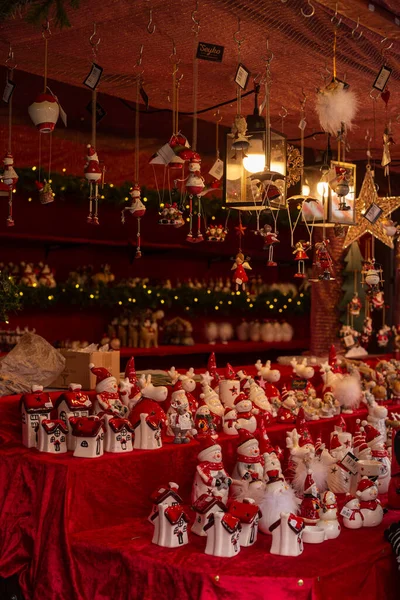 Christmas fair, decorative decorations