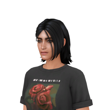 Güzel koyu tenli punk kadın, orta boylu siyah saçlı, günlük kıyafetler içinde, izole edilmiş bir portre.