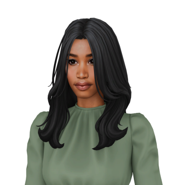 Güzel, koyu tenli, uzun siyah saçlı, gündelik elbiseli bir kadın, izole edilmiş bir portre.