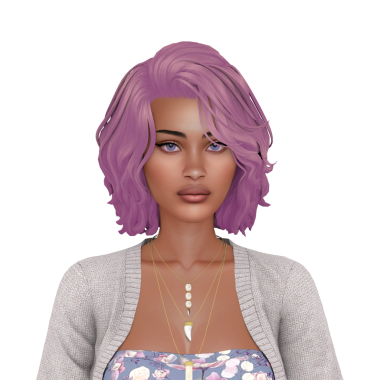 Havalı pembe saçlı, sıradan kıyafetler giyen, izole edilmiş portresi olan seksi bir genç kadın.