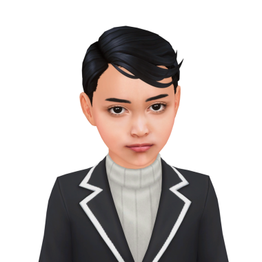 Siyah düz saçlı, takım elbiseli, izole edilmiş portresi olan yakışıklı bir çocuk.