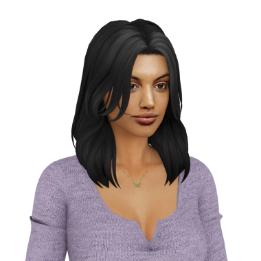 Koyu tenli, siyah saçlı, izole edilmiş bir portresi olan güzel bir kadın.