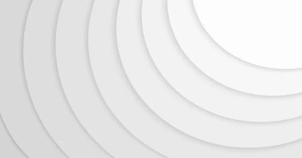 White Radial Shapes Elegant Vector Abstract Background