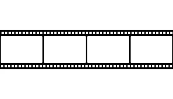 Film Strip Fotoğraf Negatif Vektör İllüstrasyonu
