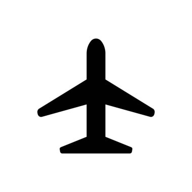 Uçak Modu Silüeti İzole Edilmiş Vektör Simgesi ResmiComment