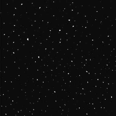 Siyah Boşluk Beyaz Yıldız Parçacıkları Arkaplan Vektörü İllüstrasyonu