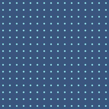 Mavi Noktalar Izgara Arkaplan Vektör İllüstrasyonu