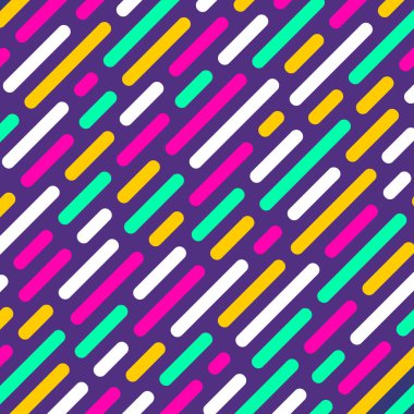 Renkli Dinamik Şekiller Soyut Arkaplan Vektörü Resimleri