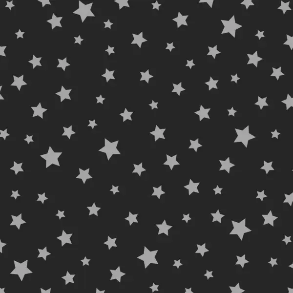 Czarny Szary Gwiazdy Wzór Tła Tapety Wektor Ilustracja Stockowa