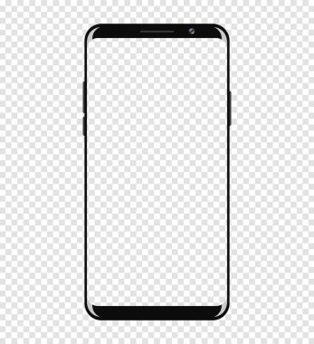 Modern Cep Telefonu Mobese Model Şeffaf Arkaplan