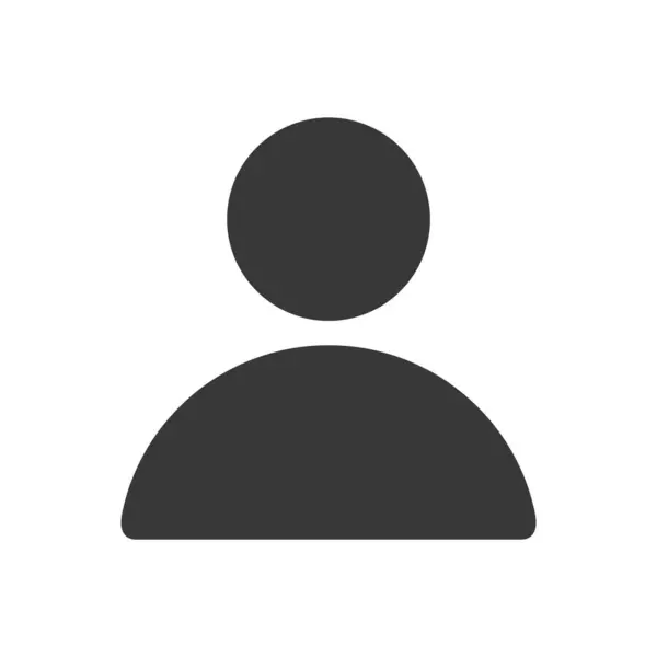 Kullanıcı Silüeti Simgesi İzole Edilmiş Vektör ResmiComment