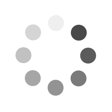 Noktalı Gradyan Güncelleme Yuvarlak Sembol Simgesi Simgesi Yükleniyor