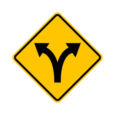 Bölme İki Taraflı Yol İşaret Vektörü