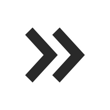 Hızlı İleri Sağ Yön Ok Simgesi