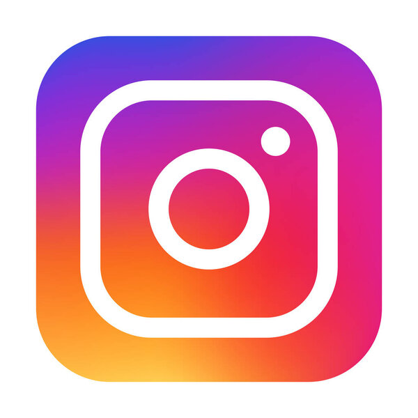 Logo Aplicación Redes Sociales Instagram — Vector de stock